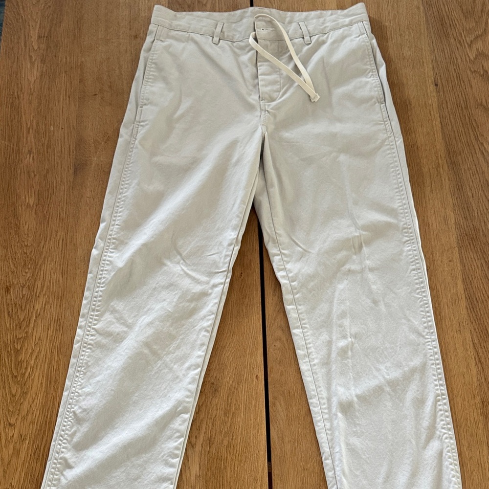 Outerknown Cream Chinos for Men